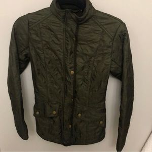 Barbour Dark Green Jacket size 4